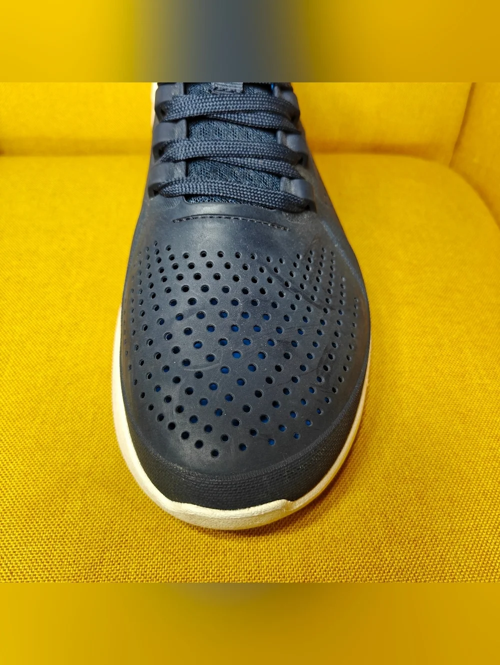 Crocs LiteRide Pacer Sneakers Loafer Lace Up Comfy Navy Blue Men's Shoes Size 12
